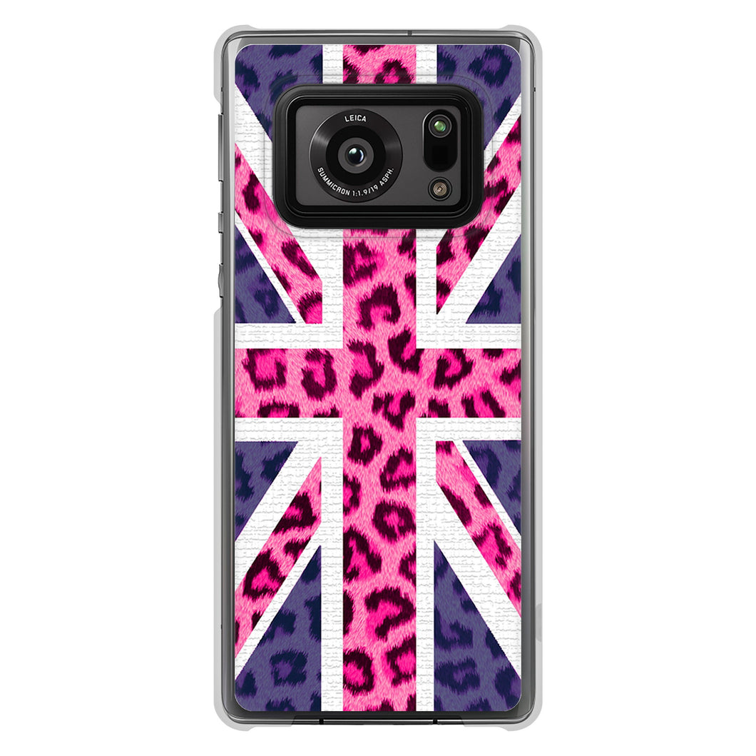 AQUOS R6 SH-51B 高画質仕上げ 背面印刷 ハードケース ユニオンジャック