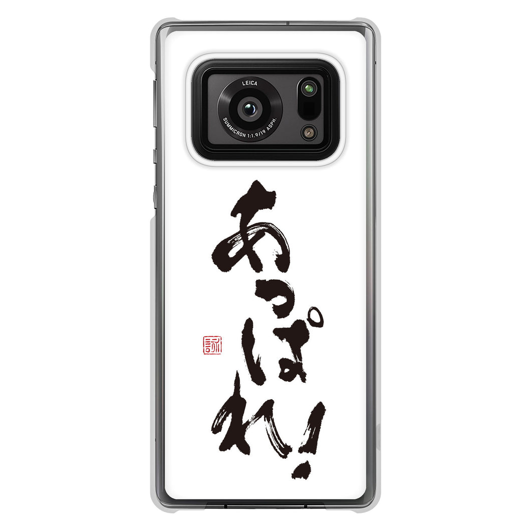 AQUOS R6 SH-51B 高画質仕上げ 背面印刷 ハードケース 大野詠舟 ジョーク
