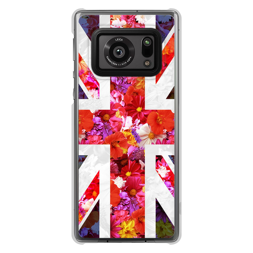 AQUOS R6 SH-51B 高画質仕上げ 背面印刷 ハードケース ユニオンジャック