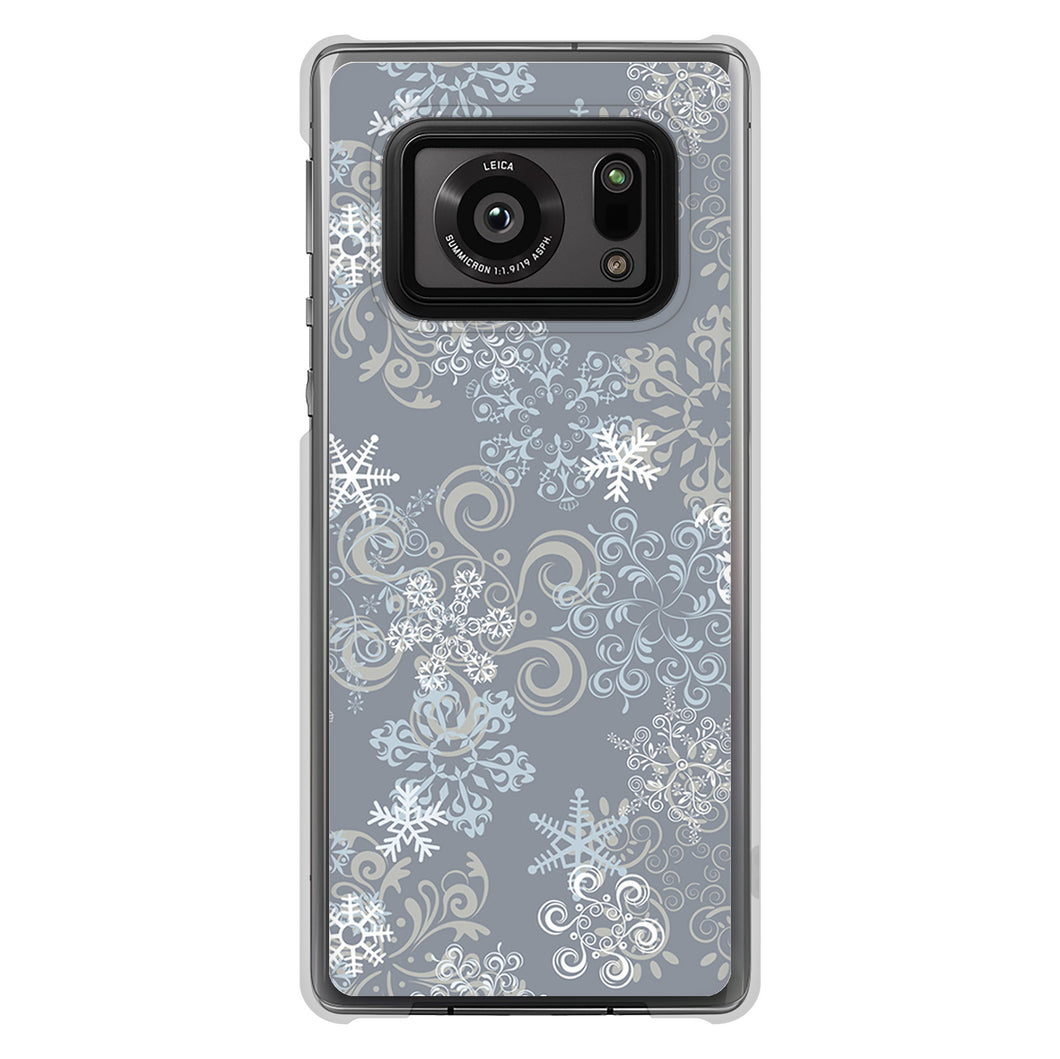 AQUOS R6 SH-51B 高画質仕上げ 背面印刷 ハードケース クリスマス