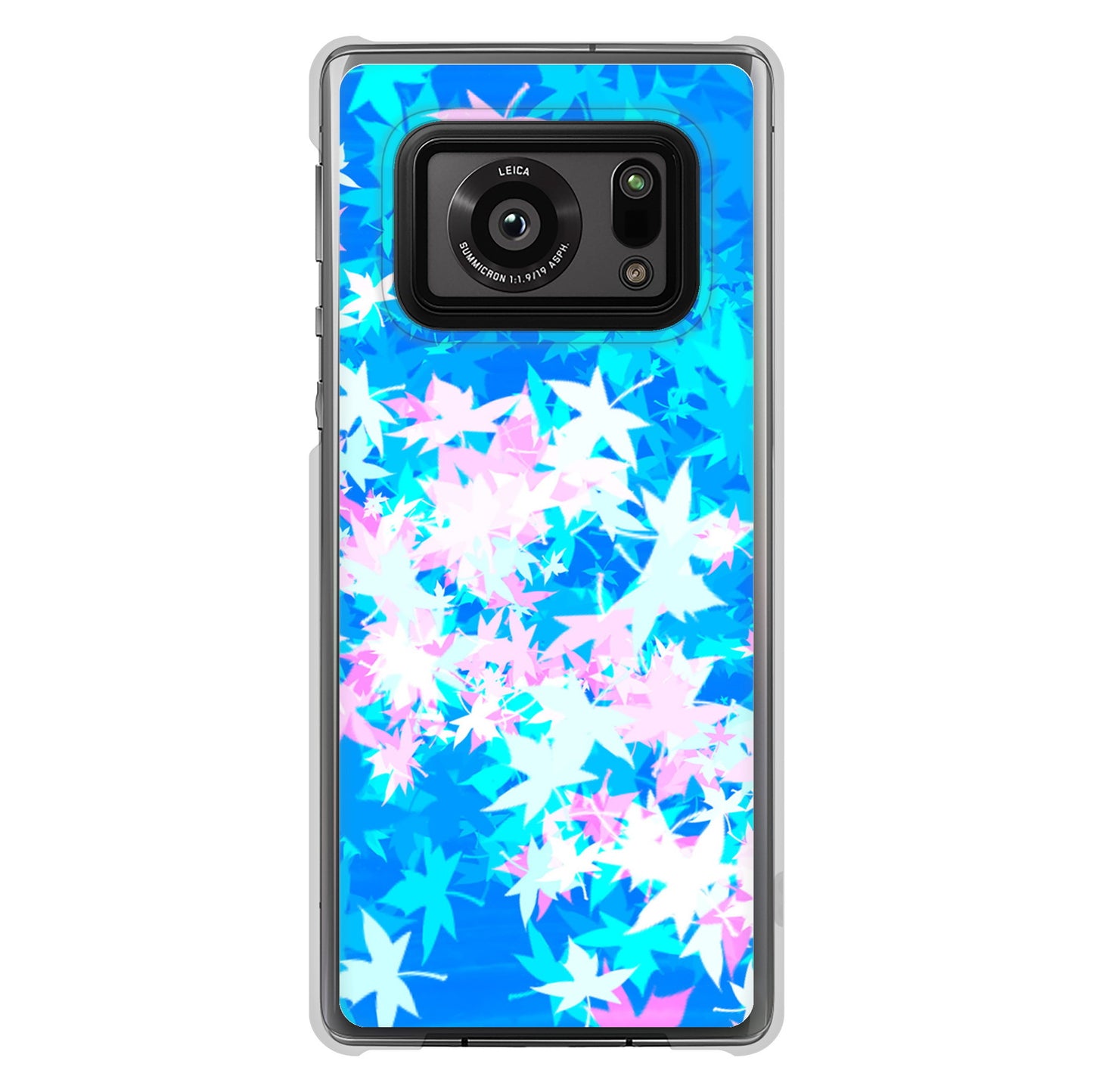 AQUOS R6 SH-51B 高画質仕上げ 背面印刷 ハードケース パステルアート