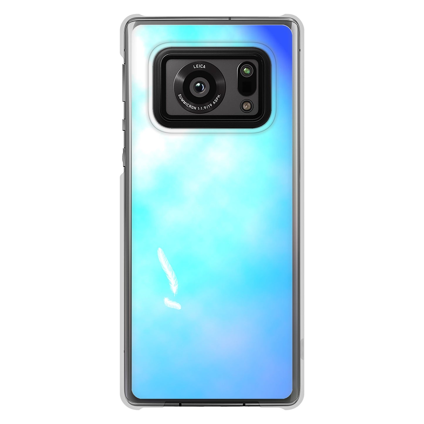 AQUOS R6 SH-51B 高画質仕上げ 背面印刷 ハードケース パステルアート