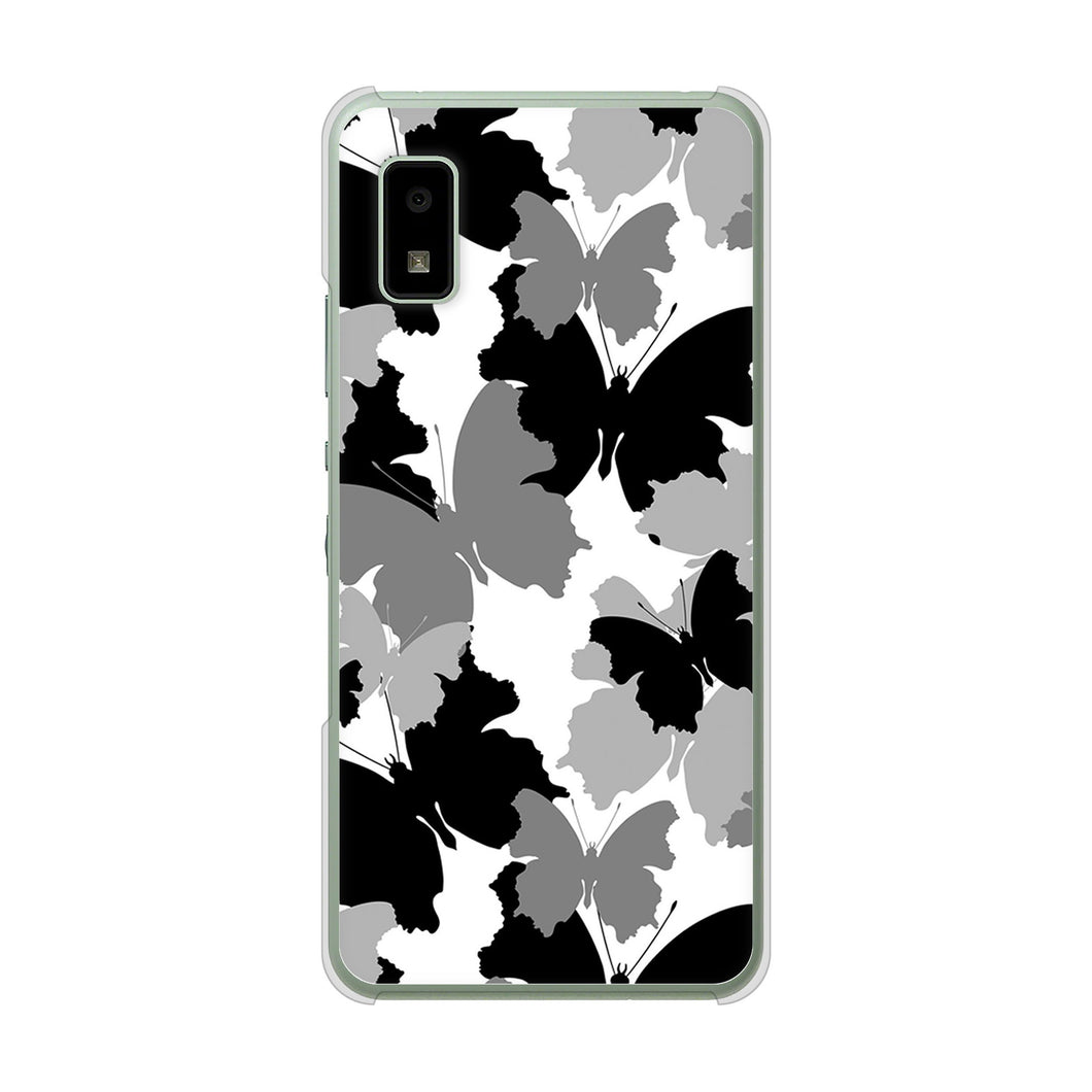 AQUOS wish2 SH-51C docomo 高画質仕上げ 背面印刷 ハードケース 【1336 夜の蝶】