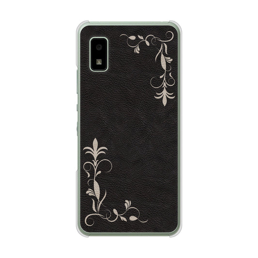 AQUOS wish2 SH-51C docomo 高画質仕上げ 背面印刷 ハードケース 【EK825 レザー風グラスフレーム】