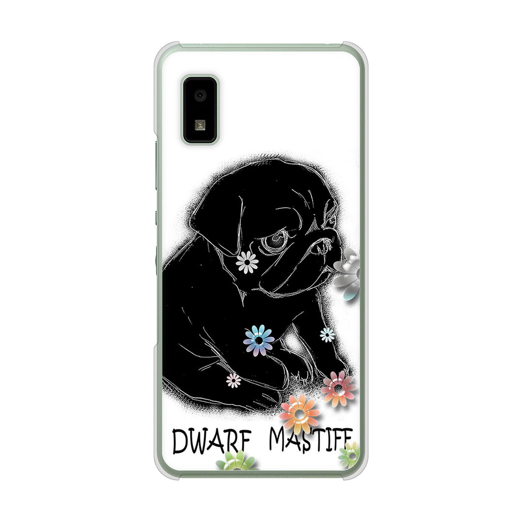 AQUOS wish2 SH-51C docomo 高画質仕上げ 背面印刷 ハードケース パグ