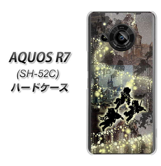 AQUOS R7 SH-52C docomo 高画質仕上げ 背面印刷 ハードケース【253 天使の音楽隊】