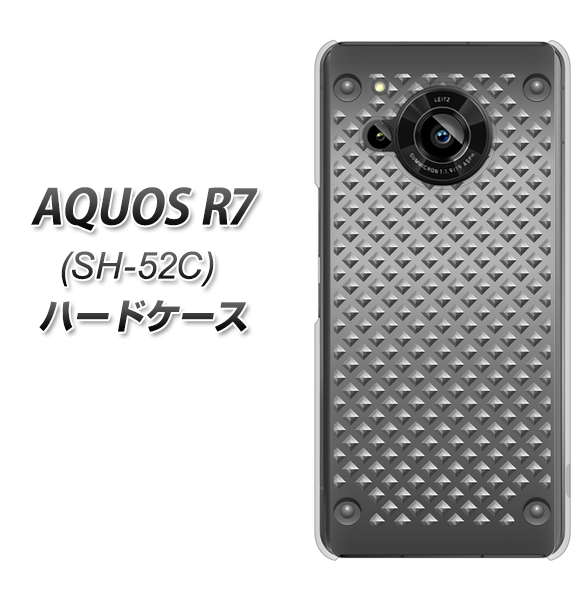AQUOS R7 SH-52C docomo 高画質仕上げ 背面印刷 ハードケース【570 スタックボード】