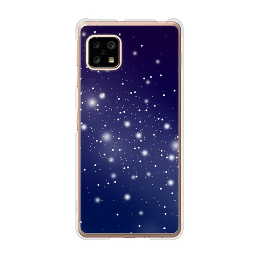 AQUOS sense5G SH-53A docomo 高画質仕上げ 背面印刷 ハードケース 【1271 天空の川】