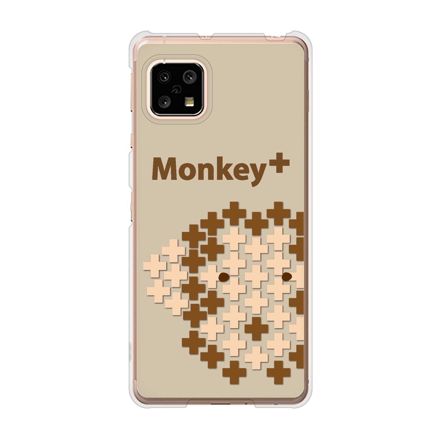 AQUOS sense5G SH-53A docomo 高画質仕上げ 背面印刷 ハードケース animal+