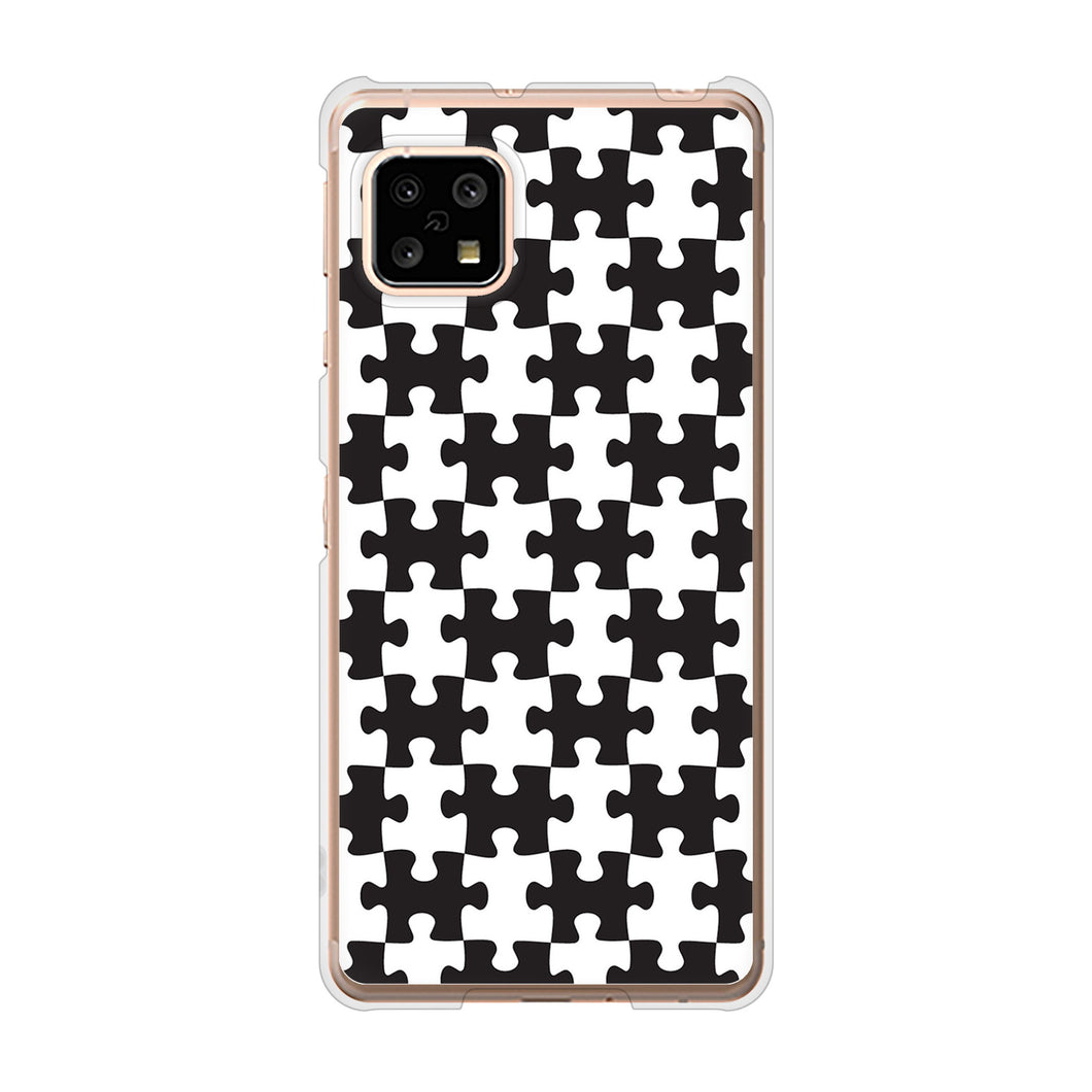 AQUOS sense5G SH-53A docomo 高画質仕上げ 背面印刷 ハードケース ジグソーパズル