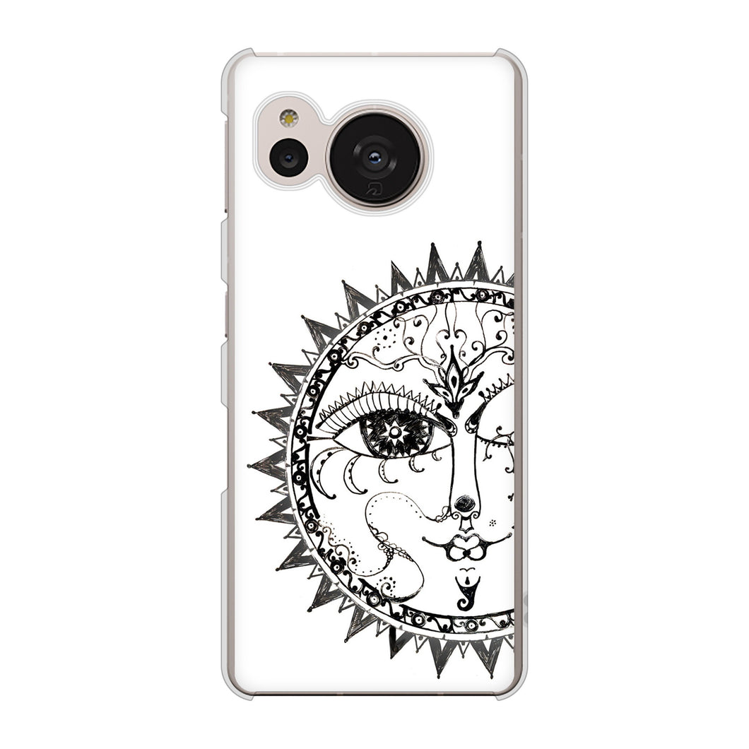 AQUOS sense7 SH-53C docomo 高画質仕上げ 背面印刷 ハードケース 【207 太陽神】