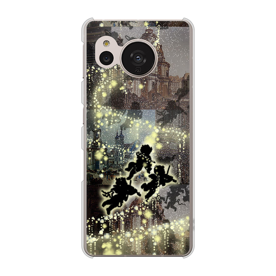 AQUOS sense7 SH-53C docomo 高画質仕上げ 背面印刷 ハードケース 【253 天使の音楽隊】
