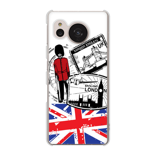AQUOS sense7 SH-53C docomo 高画質仕上げ 背面印刷 ハードケース イギリスの風景