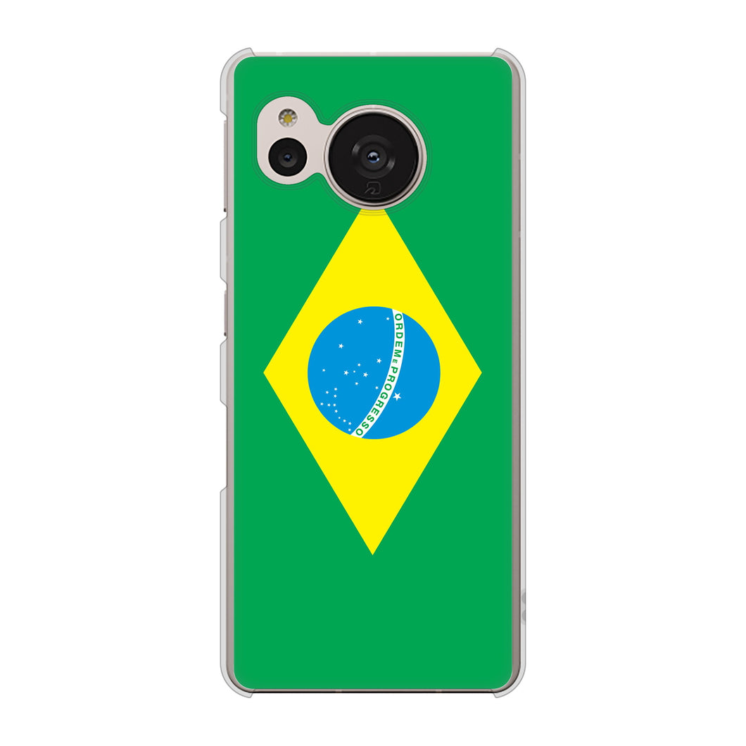 AQUOS sense7 SH-53C docomo 高画質仕上げ 背面印刷 ハードケース 国旗