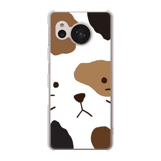 AQUOS sense7 SH-53C docomo 高画質仕上げ 背面印刷 ハードケース 【IA801 みけ】