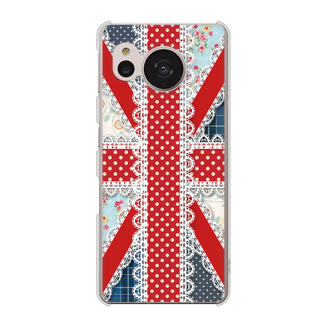 AQUOS sense7 SH-53C docomo 高画質仕上げ 背面印刷 ハードケース ユニオンジャック