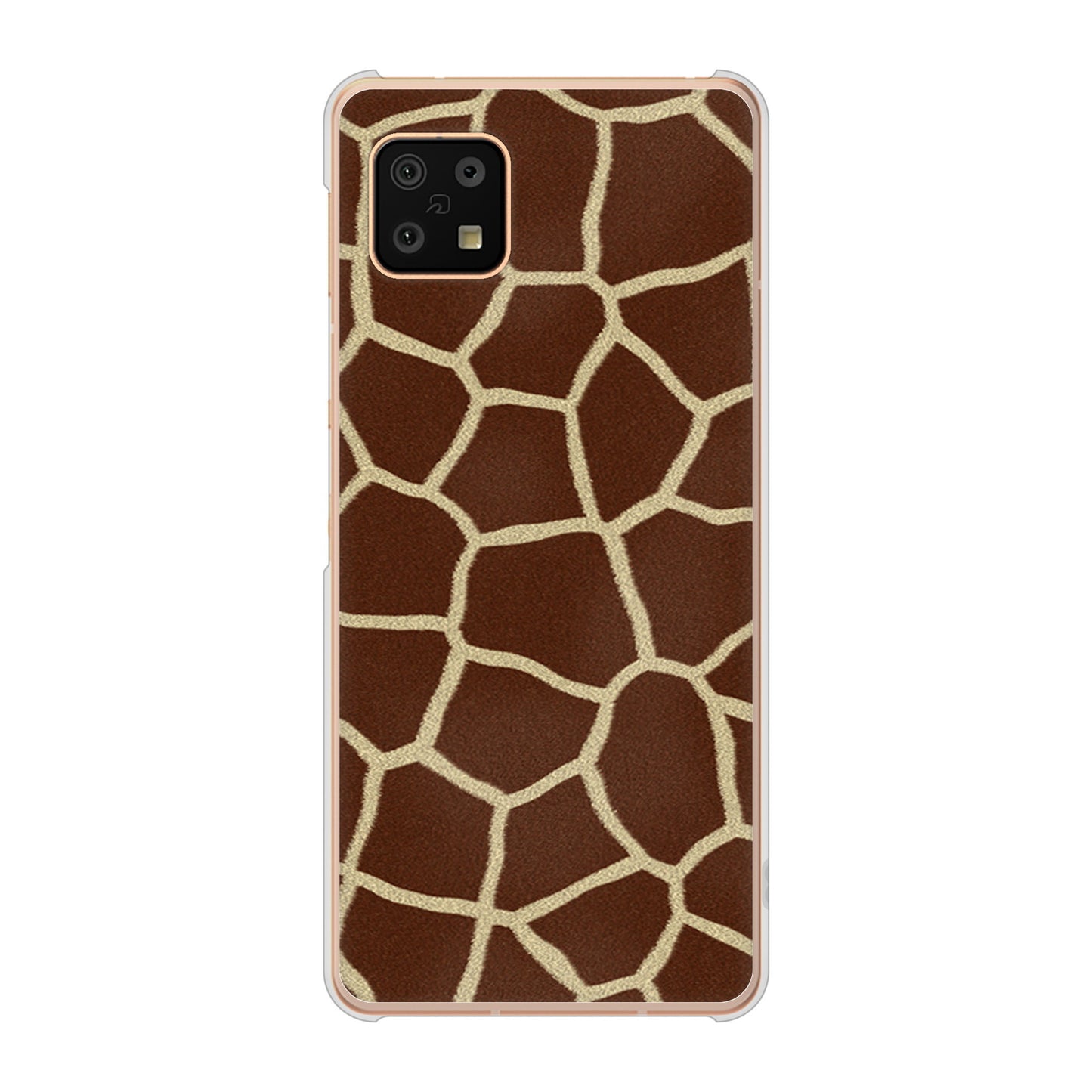 AQUOS sense6 SH-54B docomo 高画質仕上げ 背面印刷 ハードケース アニマル柄