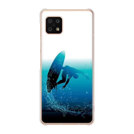 AQUOS sense6 SH-54B docomo 高画質仕上げ 背面印刷 ハードケース 【416 カットバック】