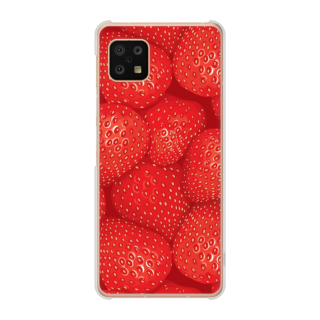 AQUOS sense6 SH-54B docomo 高画質仕上げ 背面印刷 ハードケース スイーツ