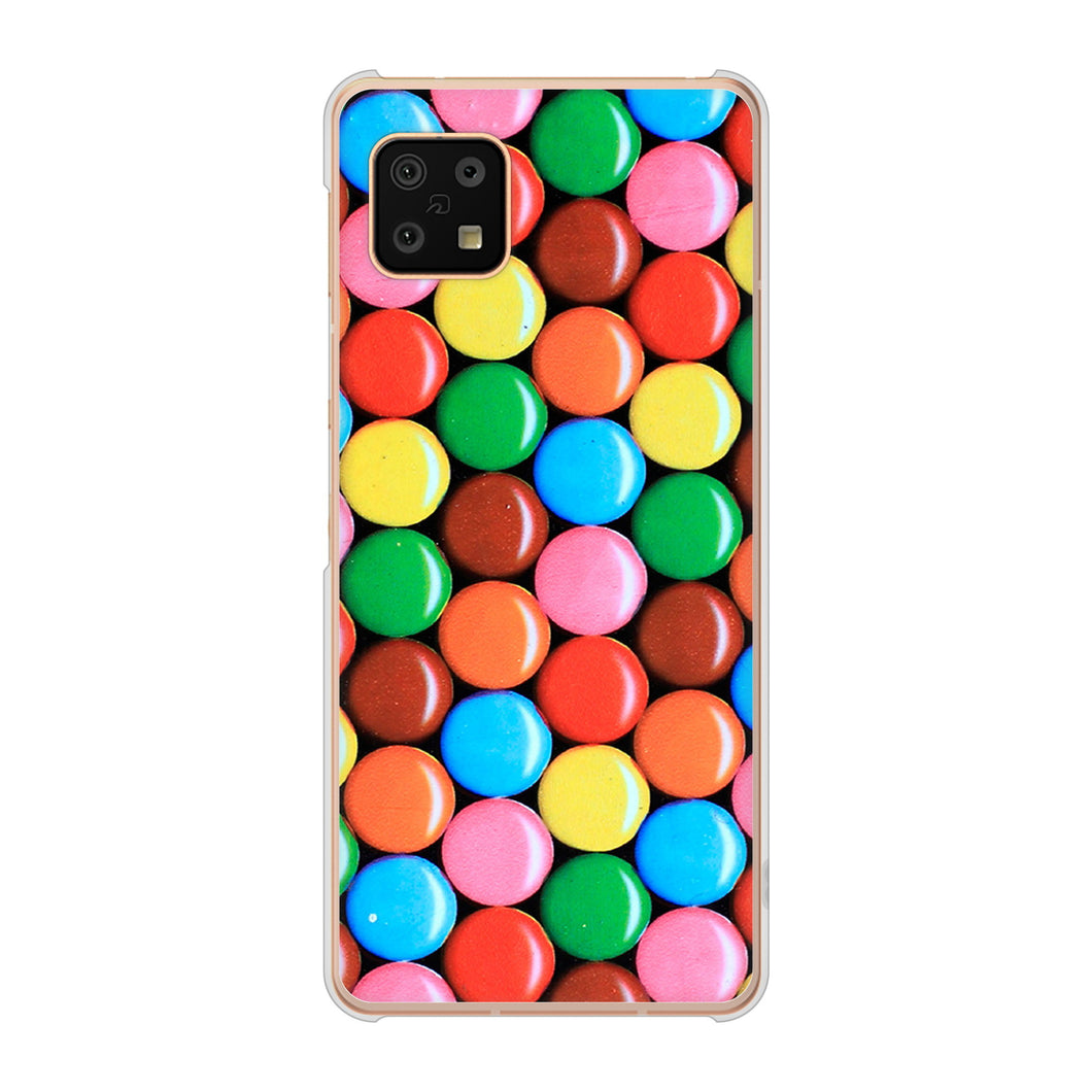 AQUOS sense6 SH-54B docomo 高画質仕上げ 背面印刷 ハードケース スイーツ