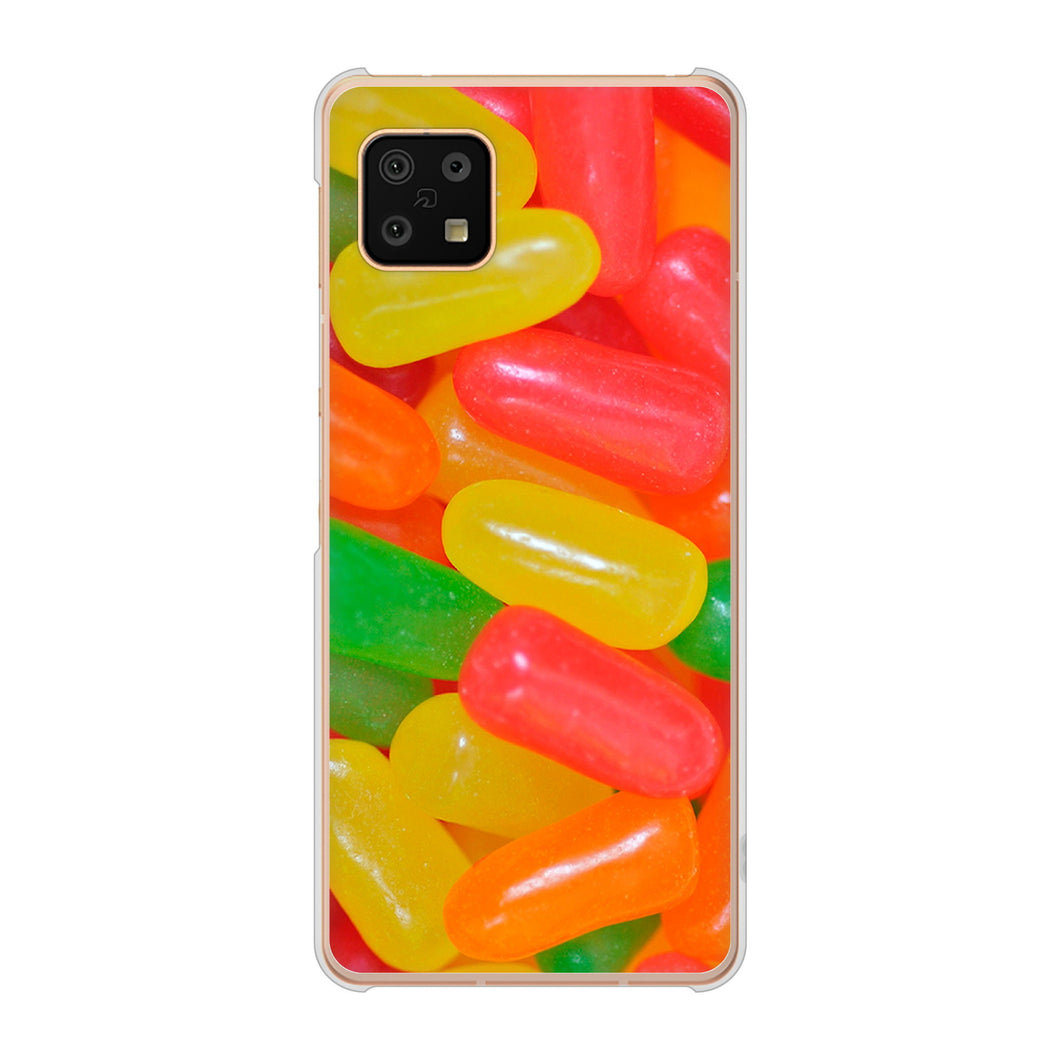 AQUOS sense6 SH-54B docomo 高画質仕上げ 背面印刷 ハードケース スイーツ