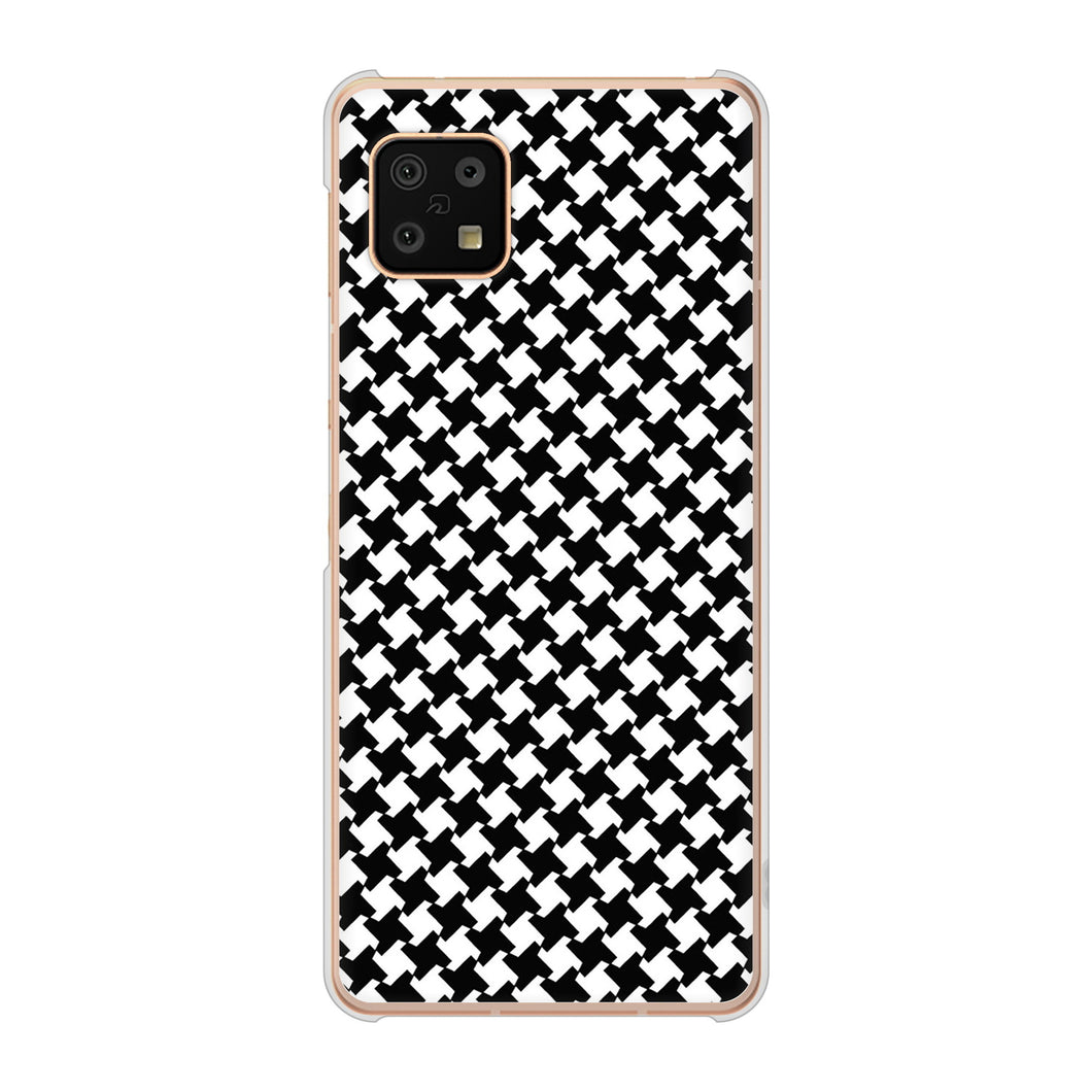 AQUOS sense6 SH-54B docomo 高画質仕上げ 背面印刷 ハードケース 【514 和柄&筆文字 風車】