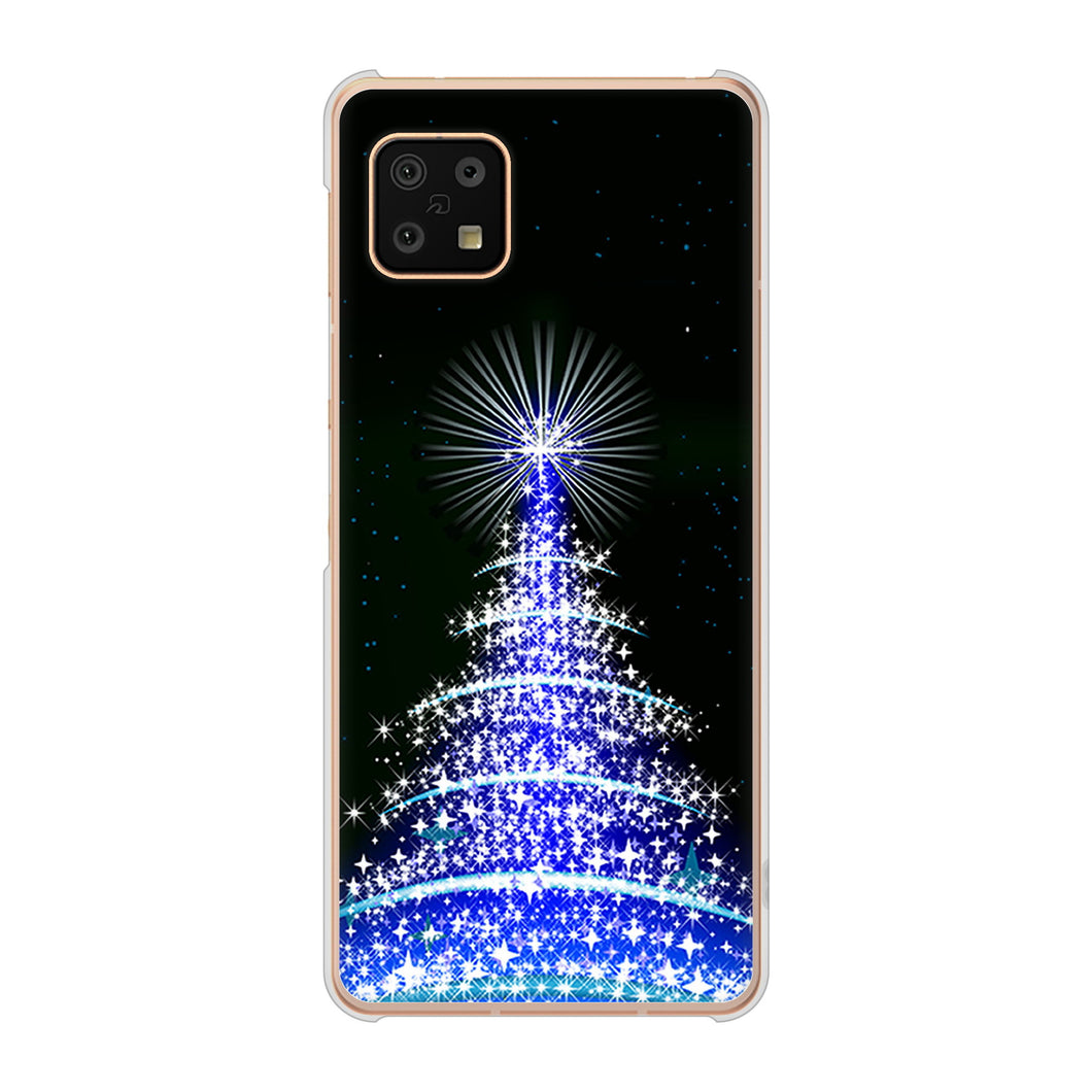 AQUOS sense6 SH-54B docomo 高画質仕上げ 背面印刷 ハードケース クリスマス
