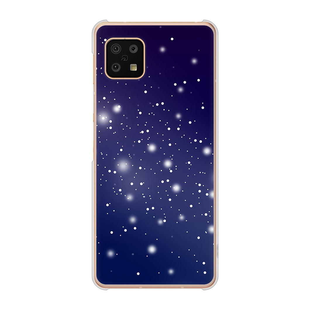 AQUOS sense6 SH-54B docomo 高画質仕上げ 背面印刷 ハードケース 【1271 天空の川】