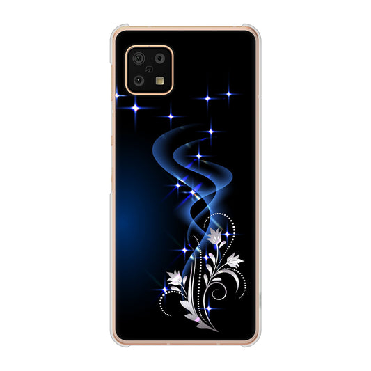 AQUOS sense6 SH-54B docomo 高画質仕上げ 背面印刷 ハードケース 【1278 華より昇る流れ】