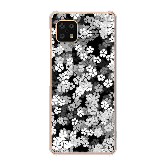 AQUOS sense6 SH-54B docomo 高画質仕上げ 背面印刷 ハードケース 【1332 夜桜】