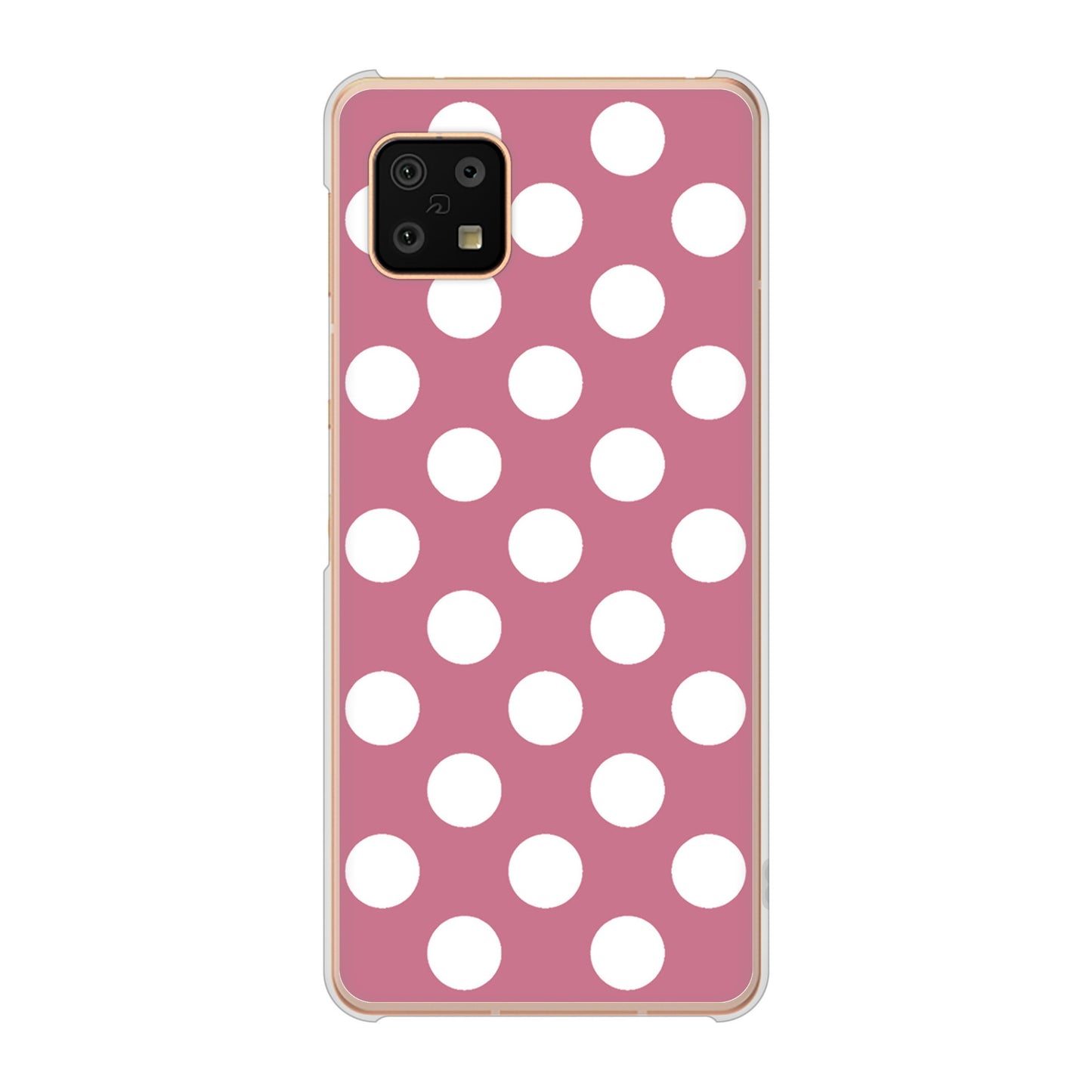 AQUOS sense6 SH-54B docomo 高画質仕上げ 背面印刷 ハードケース シンプルビッグ