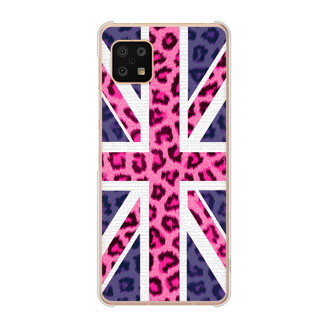 AQUOS sense6 SH-54B docomo 高画質仕上げ 背面印刷 ハードケース ユニオンジャック