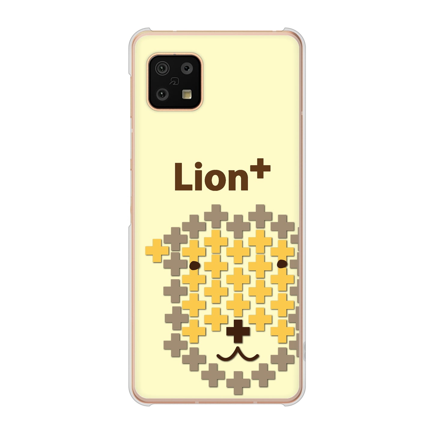 AQUOS sense6 SH-54B docomo 高画質仕上げ 背面印刷 ハードケース animal+