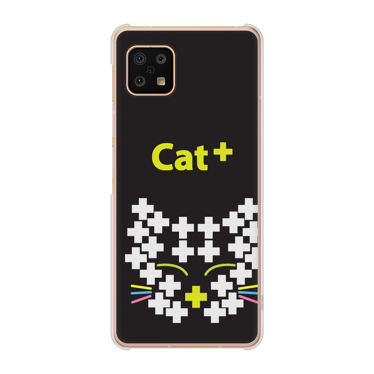 AQUOS sense6 SH-54B docomo 高画質仕上げ 背面印刷 ハードケース animal+