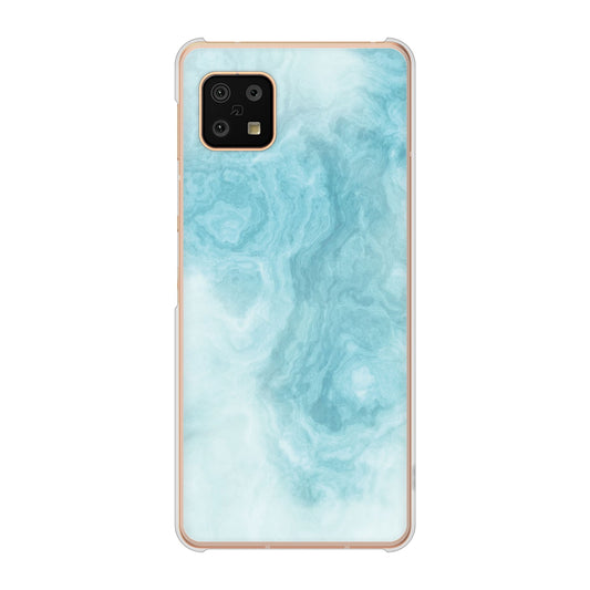 AQUOS sense6 SH-54B docomo 高画質仕上げ 背面印刷 ハードケース 大理石BK