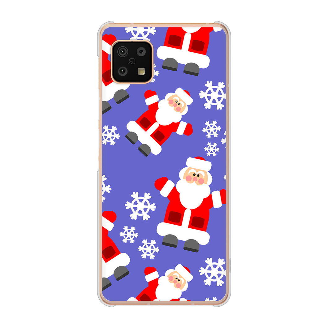 AQUOS sense6 SH-54B docomo 高画質仕上げ 背面印刷 ハードケース クリスマス