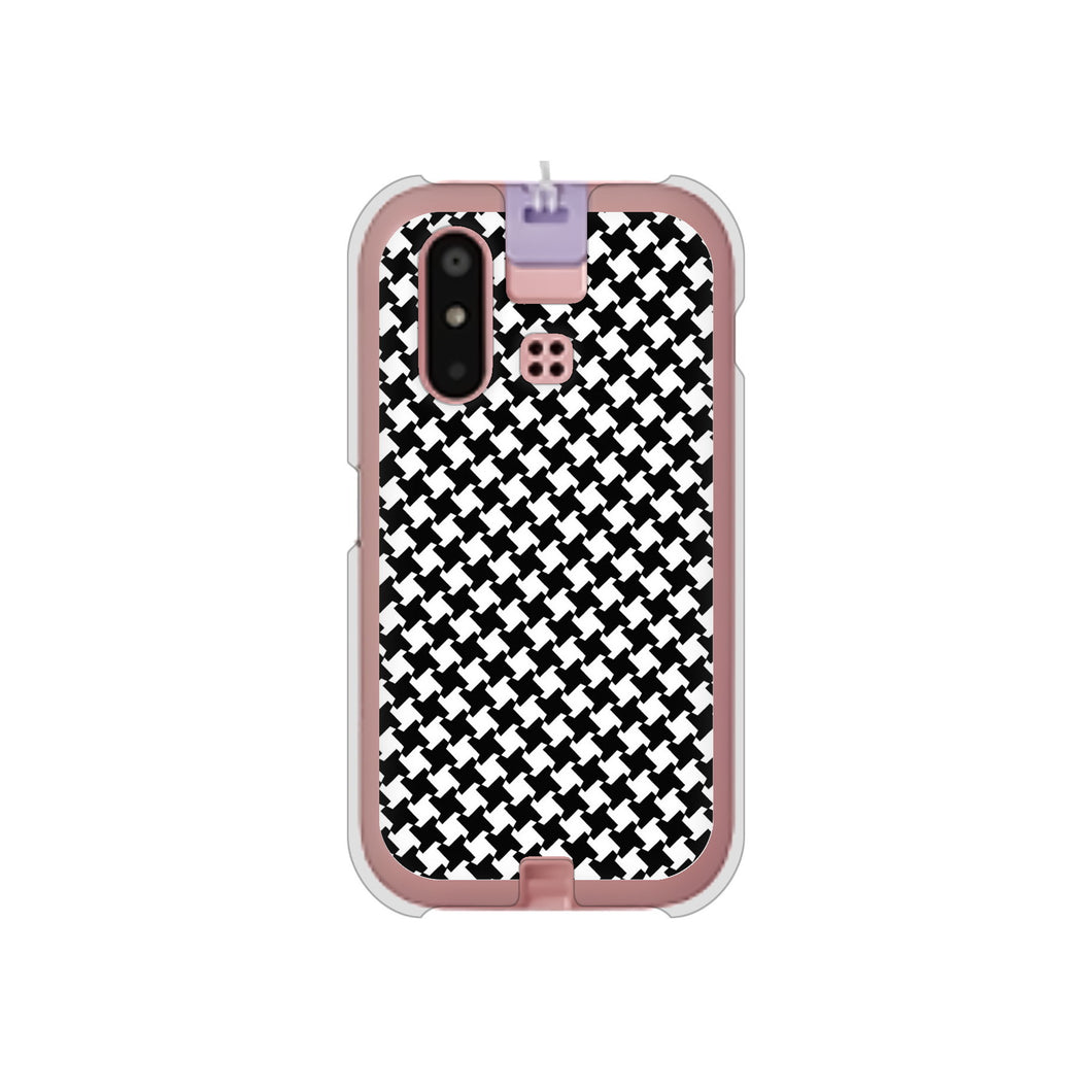 mamorino6 SHF35 au 高画質仕上げ 背面印刷 ハードケース【514 和柄&筆文字 風車】