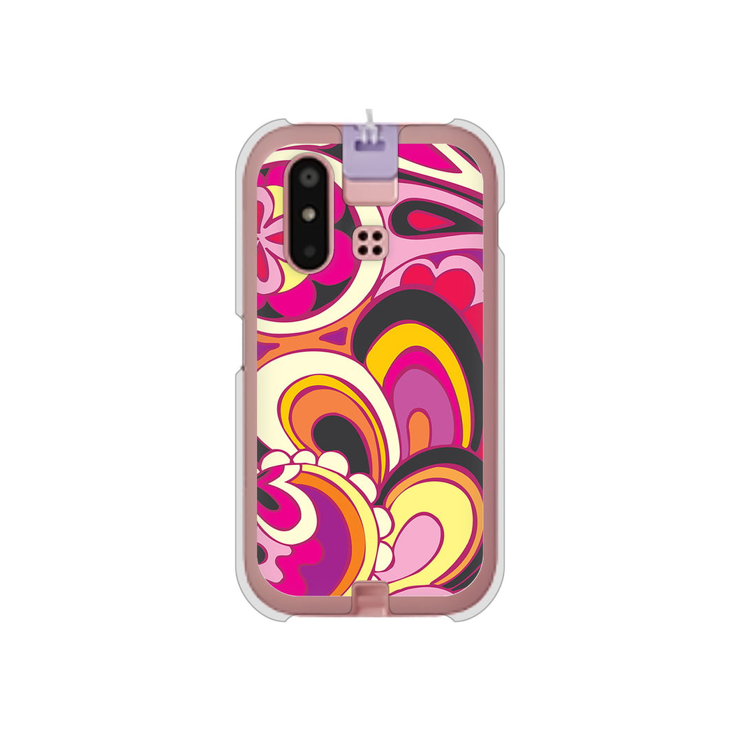 mamorino6 SHF35 au 高画質仕上げ 背面印刷 ハードケース【586 ブローアップカラー】