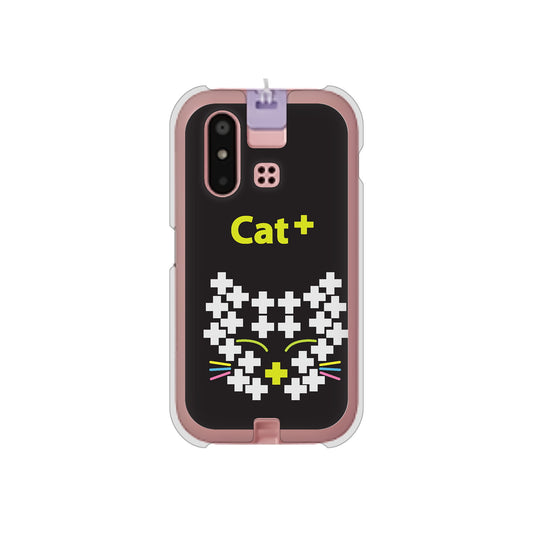 mamorino6 SHF35 au IA807 Cat+ ハードケース 背面印刷
