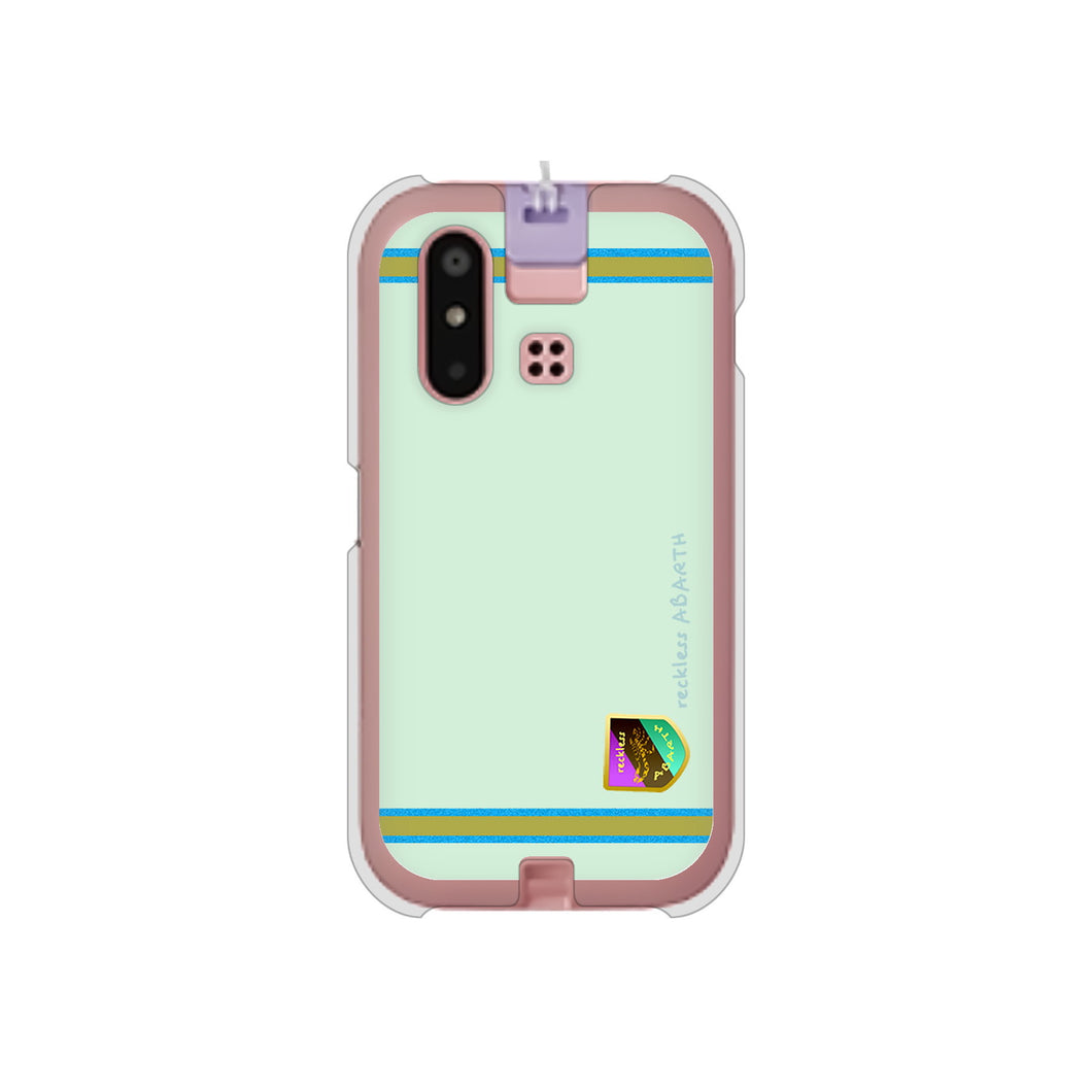 mamorino6 SHF35 au 高画質仕上げ 背面印刷 ハードケース【YC938 アバルト09】