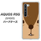 au アクオス R5G SHG01 高画質仕上げ 背面印刷 ハードケース【349 りす】