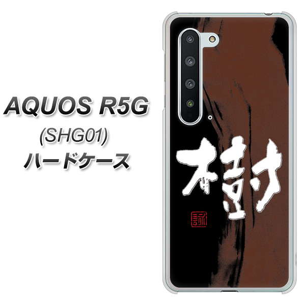 au アクオス R5G SHG01 高画質仕上げ 背面印刷 ハードケース【OE828 樹】