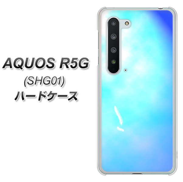 au アクオス R5G SHG01 高画質仕上げ 背面印刷 ハードケース【YJ291 デザイン 光】