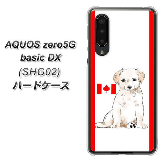 au アクオスゼロ5G basic DX SHG02 高画質仕上げ 背面印刷 ハードケース【YD824 ラブラドールレトリバー05】