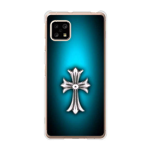 AQUOS sense5G SHG03 au 高画質仕上げ 背面印刷 ハードケース クロス