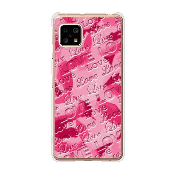 AQUOS sense5G SHG03 au 高画質仕上げ 背面印刷 ハードケース フラワーヴェルニ