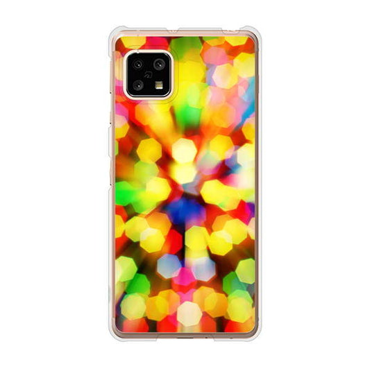 AQUOS sense5G SHG03 au 高画質仕上げ 背面印刷 ハードケース 【VA874 未来へのワープ】