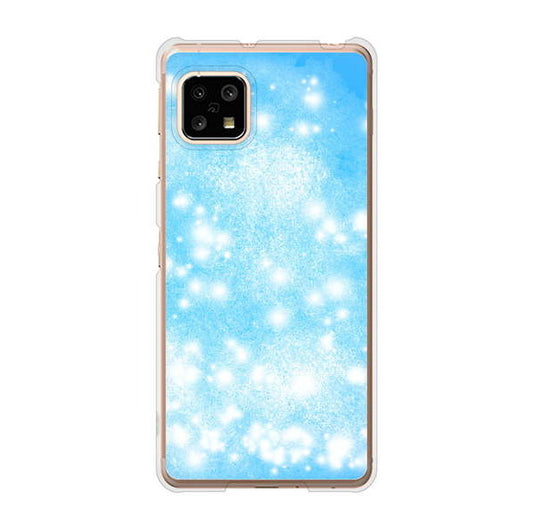 AQUOS sense5G SHG03 au 高画質仕上げ 背面印刷 ハードケース パステルアート