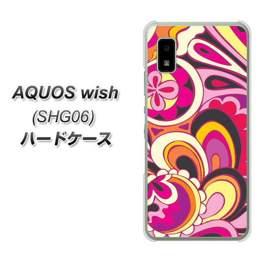 AQUOS wish SHG06 au 高画質仕上げ 背面印刷 ハードケース【586 ブローアップカラー】