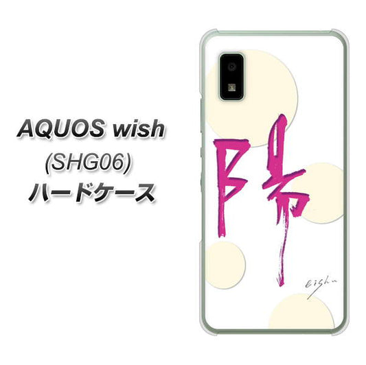 AQUOS wish SHG06 au 高画質仕上げ 背面印刷 ハードケース【OE833 陽】